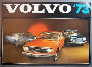 Original Vintage 1973 Volvo Sedans & Station Wagon Car Dealer Brochure Holland - Picture 1 of 1
