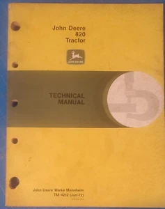 John Deere TM 4212 manuell für 820 Traktoren - Bild 1 von 5
