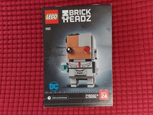 LEGO DC Brick Heads Cyborg 41601 Instruction Manual No Bricks - Picture 1 of 1