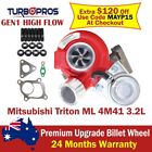Turbo Pros Gen1 High Flow Billet Turbo For Mitsubishi Triton Ml 4M41 3.2L