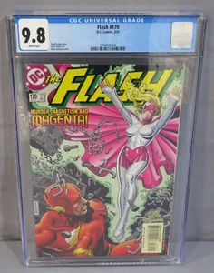 Flash #170 (portada de Brian Bolland, Cicada, Magenta) CGC 9,8 casi nuevo/como nuevo DC Comics 2001 - Imagen 1 de 3