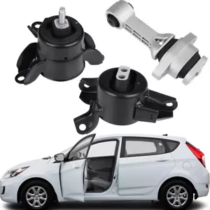 3pcs Motor & Trans Mount For Hyundai Elantra 1.8L,Accent,Veloster,Kia Rio, Forte - Picture 1 of 10