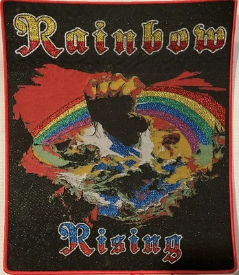 Rainbow - Rising 12” X 11” Large Back Patch [Hard Rock/Heavy Metal] - Image 1 of 2