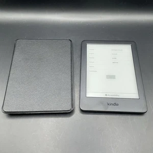 Amazon Kindle 10th Generation J9G29R Wi-Fi Black 8GB eBook Reader - Picture 1 of 7