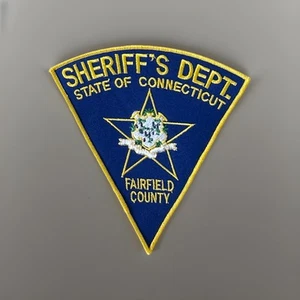 Fairfield County Sheriff's Dept. Patch-Connecticut- Vintage/Obsolete Agency-MINT - Picture 1 of 1