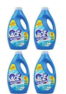 4 Ace Flüssigwaschmittel Wäsche Desinfektionsmittel Talkum Moos 108 Waschgänge - Bild 1 von 3