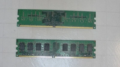 HYNIX Desktop RAM 4GB kit 2RX8 PC2-6400U-666-12 Memory HYMP125U64CP8-S6 Lot2 - Image 1 of 2