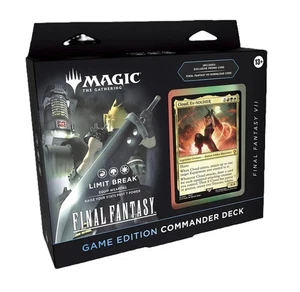 FFVII Video Game Edition Limit Break Commander Deck Final Fantasy FIN MTG Sealed - Picture 1 of 1