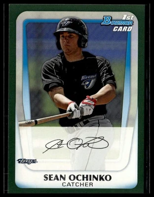 2011 Bowman #BP47 Sean Ochinko Prospects Green #/450 - Image 1 of 2