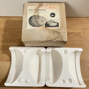 Grande piatto uova ceramica Duncan anni 60 #270 stampo colata vintage 1966 - Foto 1 di 12