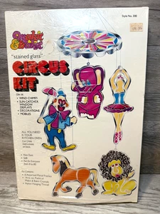 MAKE IT & BAKE IT Sonnenfänger Zirkus Set 6-teilig NEU VERSIEGELT VINTAGE Mobile - Bild 1 von 8