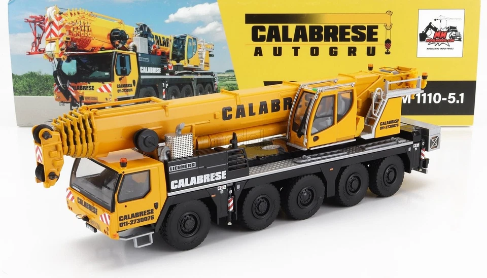 1/50 CONRAD - LIEBHERR - LTM 1110-5.1 TRUCK AUTOGRU AUTOMOTRICE CALABRESE 2120/0 - Immagine 1 di 1