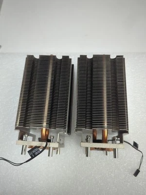 2x Original Apple 593-0601 Mac Pro A1186 CPU Heatsink Fan Cooler  - - Image 1 of 4