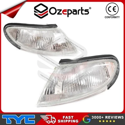 Set Pair LH+RH Corner Indicator Lamp For Falcon Fairmont Fairlane XH EF EL NF NL - Image 1 of 4