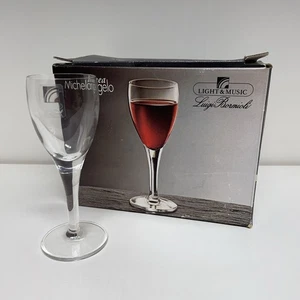 ⭐️6 bicchieri liquore vintage cristallo • Linea Michelangelo Luigi Bormioli in confezione originale - Foto 1 di 7