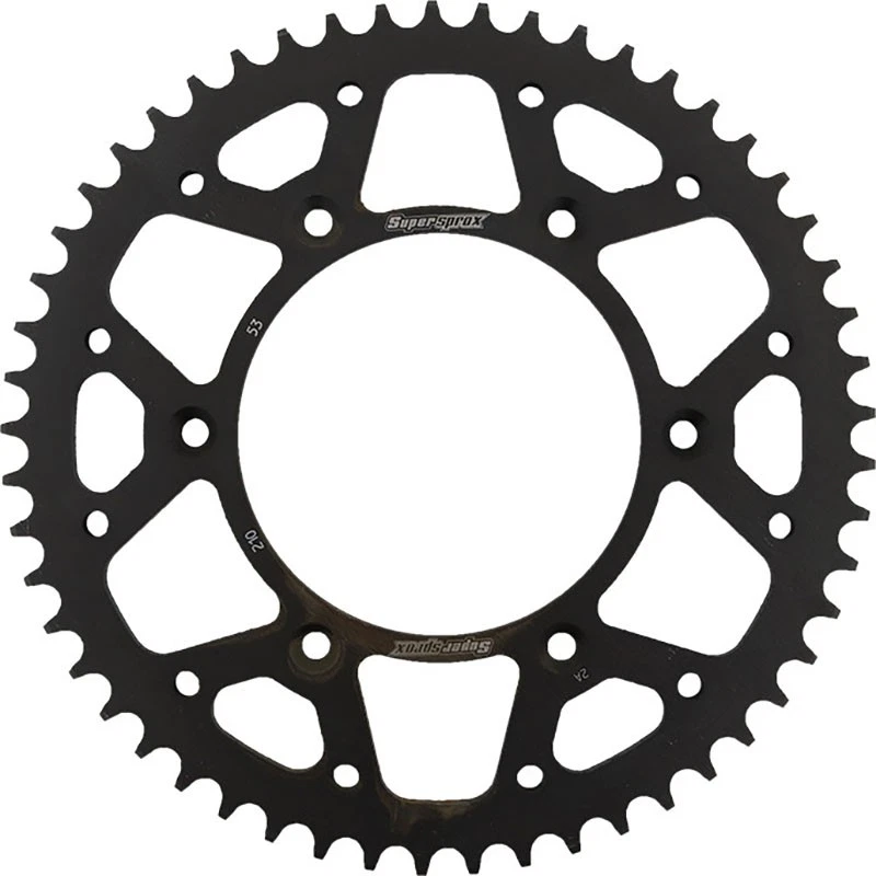 后 SPROCKET 钢 53T-520 BLK 本田 CRF450RX CR500R CRF450R CRF250R CRF150F — 第 1/1 张图片