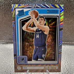 2024-2025 Panini Donruss Zach Edey Wedge Parallel Rated Rookie 06/10 - Picture 1 of 7
