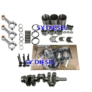 3T75 Engine Rebuild Kit+Crankshaft(USED)+Con Rod(USED)for Yanmar Engine Tractor - Picture 1 of 4