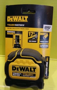 DEWALT 25' TOUGHSERIES Tape Measure Contractor DOUBLE SIDED HEAVY DUTY DWHT36925 - Picture 1 of 2