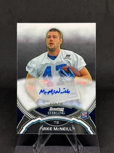 Mike McNeill 2011 Bowman Sterling Rookie Autograph #BSA-MM Indianapolis Colts - Picture 1 of 2