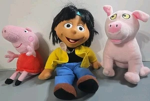 Lot of 3 Plush Stuffed Toys – Mixed Sizes – Soft Collectible Figures - Picture 1 of 2