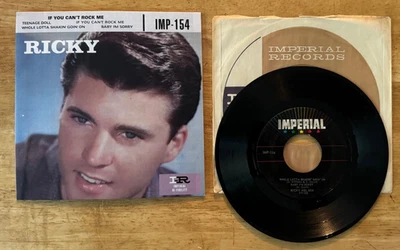 45 7" EP RICKY NELSON IF YOU CAN'T ROCK ME IMP 154 - Image 1 of 2