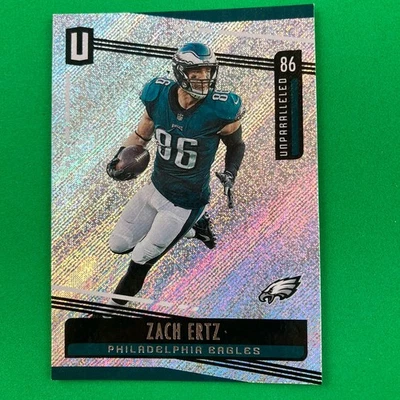 Zach Ertz 2019 Panini Unparalleled Card #104 Philadelphia Eagles - Image 1 of 2