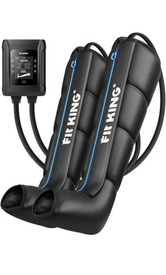 Professional Air Compression Leg Recovery System, Cordless Rechargeable Leg C... - Image 1 of 4