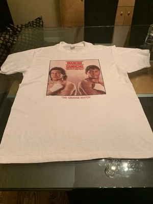 Camiseta de Boxeo Mancini VS Comacho 6 de Marzo 1989 Reno XL Foto 1 de 4