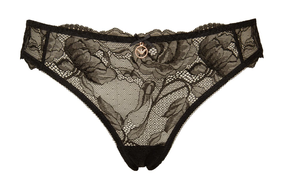 EMPORIO ARMANI Damen-Slip aus Spitzenunterwäsche, Artikel 164398 3F206