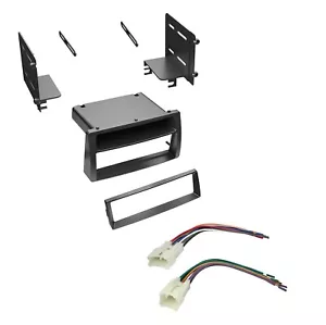 Car Stereo Dash Install Kit w/ Pocket & Female Harness 2003-2008 Toyota Corolla - Picture 1 of 1