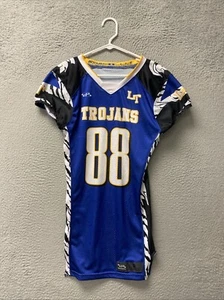Dombah JERSEY Size S Trojans #88 Practice Game Blue / 75-66 - Picture 1 of 9