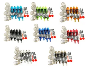Front+Rear Shock Absorber for Rc Car 1/10 Traxxas Slash Stampede 4X4 Short Cours - Picture 1 of 9