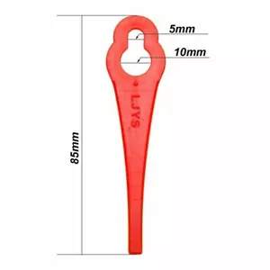100 Stk Kunststoff Messer Ersatzmesser Für Güde RT250/18 RT Akku Rasentrimmer - Bild 1 von 7
