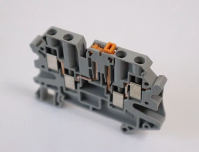 PHOENIX CONTACT Messertrennklemme/ UT 4-QUATTRO-MT P/P - grau - 3064056 - Bild 1 von 4