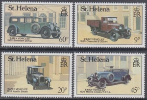 ST HELENA Sc # 519-212 CPL MNH JUEGO DE 4 - AUTOMÓVILES DE COLECCIÓN - Imagen 1 de 1