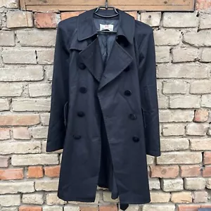 Comme des Garçons x H&M Wool Vintage Trench Coat CDG - Picture 1 of 24