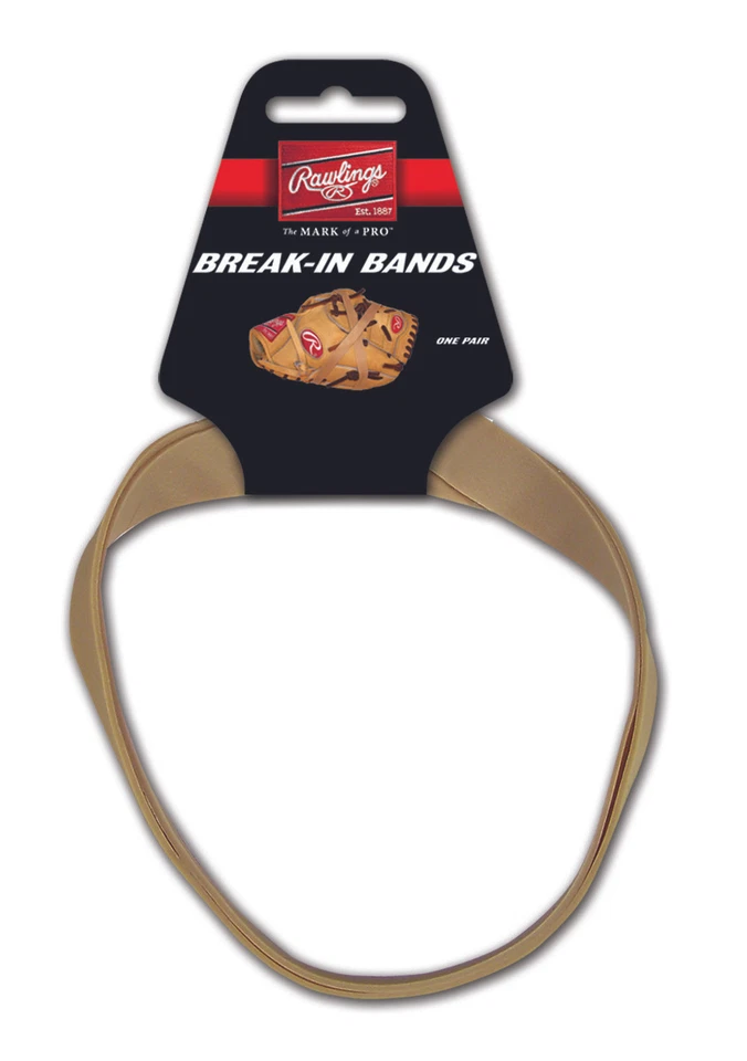 RAWLINGS ONE PAIR OF JUMBO BASEBALL/SOFTBALL GLOVE BREAK-IN BANDS