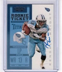 2012 Panini Contenders Kendall Wright Rookie Ticket Auto RC #209 #2 - Picture 1 of 1