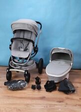 Quinny Buzz Xtra Gravel Grey Travel System 2in1, Pushchair, Carrycot