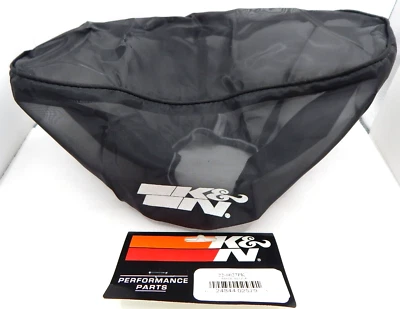 K&N FILTERS 22-8027PK BLACK Pre Filter AIR CLEANER WRAP COVER Oval  - Image 1 of 4