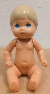 Vintage Mattel Barbie 1995 4 Zoll blonde Haare Baby Junge Kleinkind Puppe gebraucht - Bild 1 von 6