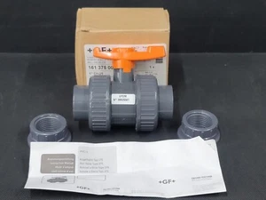 GF Georg Fischer 161.375.004 Ball Valve Series 375 DN25 1" - Picture 1 of 13