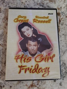 His Girl Friday DVD Cary Grant - Rosalind Russell Black & White Brand New - Picture 1 of 2