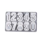 Digital 0-9 Epoxy Resin Silicone Mold Number Quicksand Molds Keychain Earrings