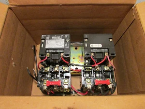 Square D 8810SCO1 Ser. A Size 1 Two Speed Magnetic Starter New! - Picture 1 of 6