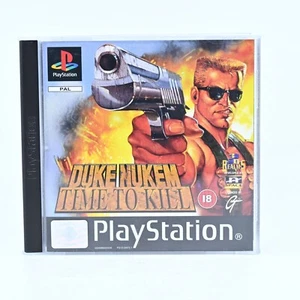 LIKE NEW! Duke Nukem: Time to Kill - Sony Playstation 1/ PS1 Game + Manual PAL - Picture 1 of 5