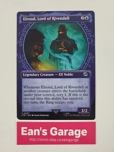 Magic The Gathering Lotr Elrond, Lord of Rivendell LTR 307 Escaparate Poco Común - Como Nuevo - Imagen 1 de 2