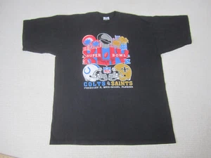 Vintage New Orleans Saints Shirt Herren 3XL Tall NFL Super Bowl 2010 Who Wants It More - Bild 1 von 10