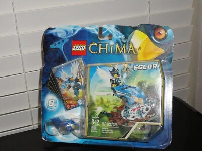 LEGO LEGENDS OF CHIMA 2013 70105 EGLOR NEST DIVE 97 PIECES (BOX WEAR) - Image 1 of 3